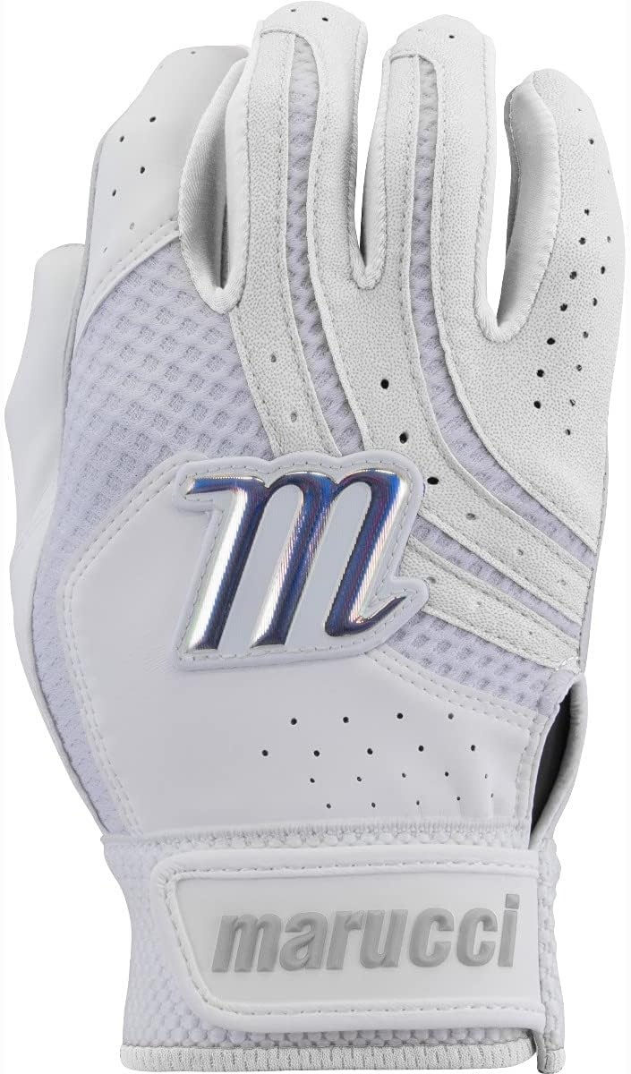 image:imageMarucci Medallion Fastpitch Batting GlovesWhite White