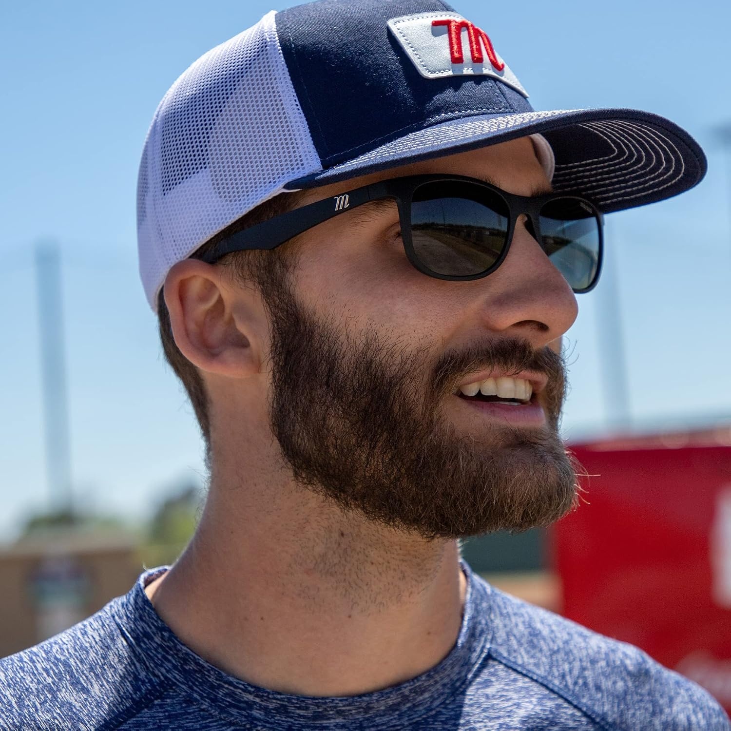 image:imageMarucci Mens MARUCCI ATTORE Polar Adult SunglassesClear Tortoise