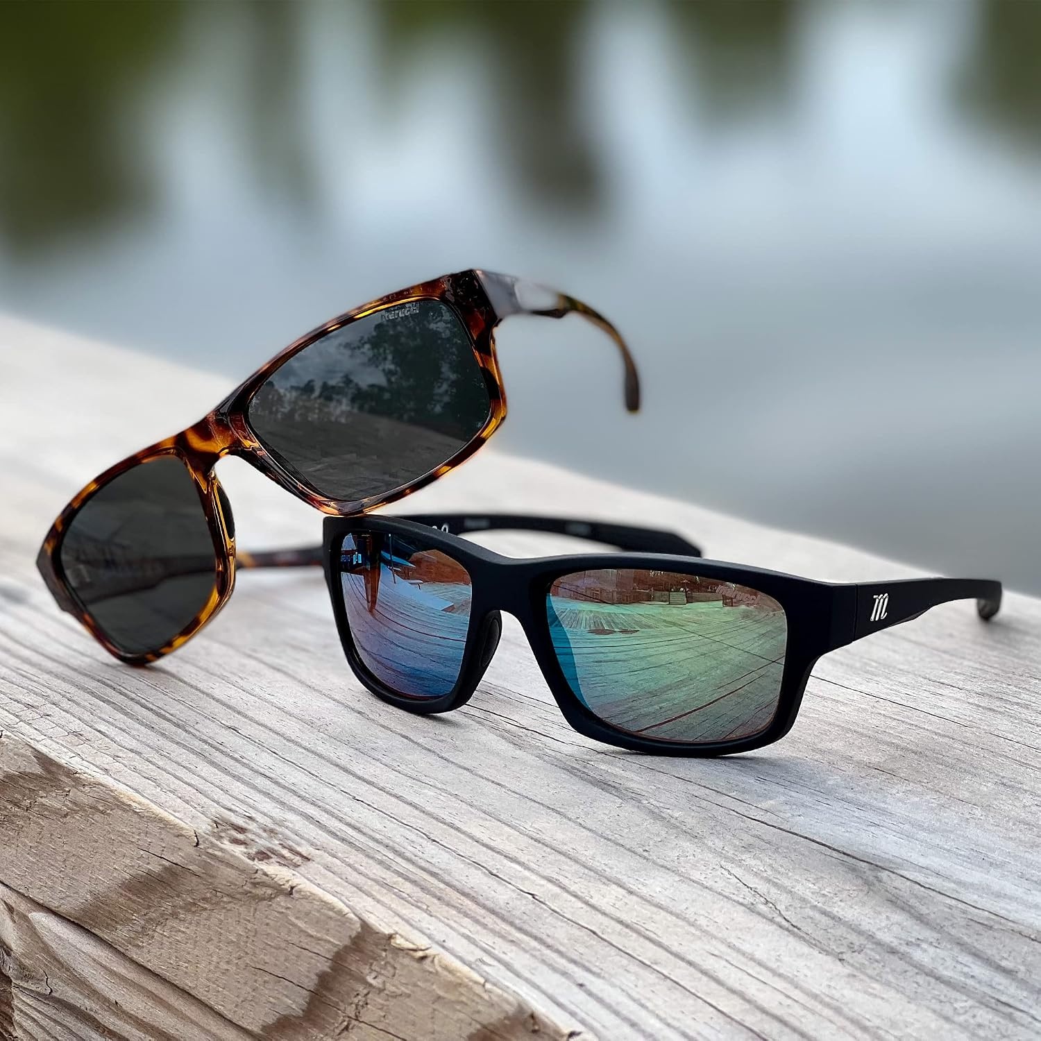 image:imageMarucci Mens MARUCCI Omero 20 Polar Adult SunglassesMatte Black