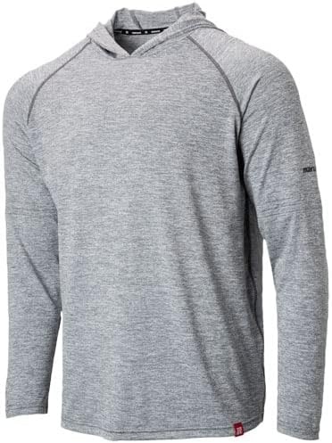 image:imageMarucci Sports Mens Hooded Marle Top Gray Gray Adult Extra Large Marled Hoodies Mens Apparel MAHMRLGYAXL