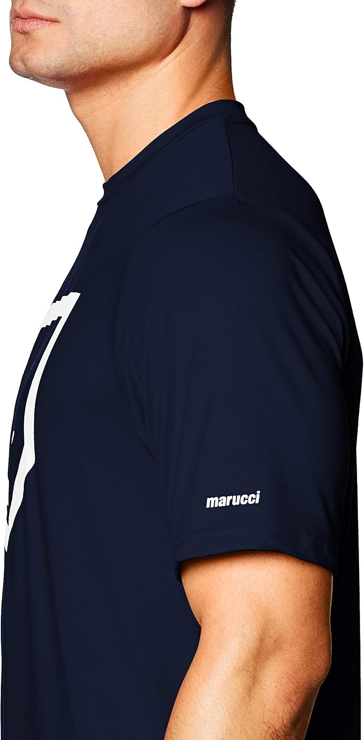image:imageMarucci mens Athletic Marucci Sports MATPFMHO NB AL Adult Branded Performance Tee Adult Navy Large US