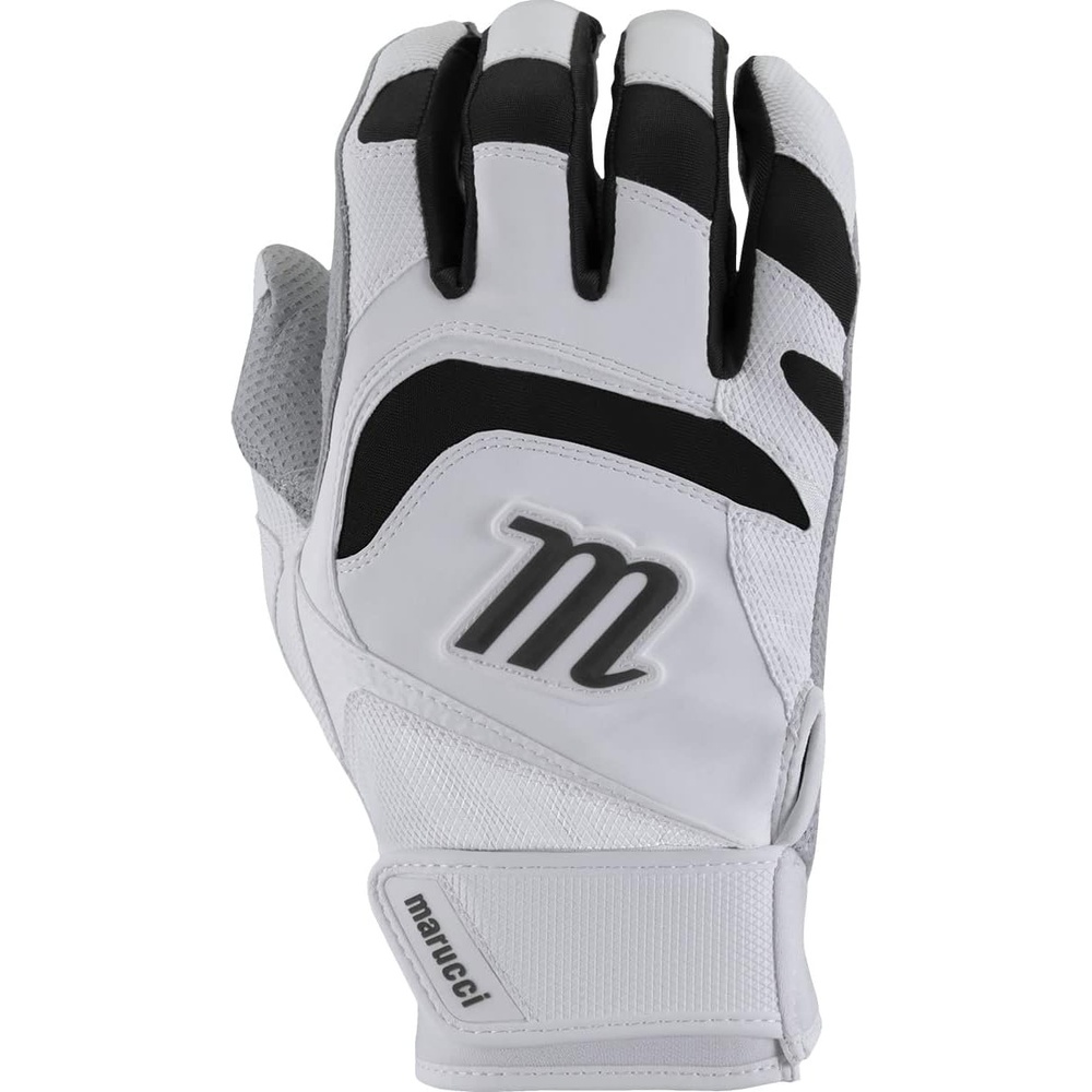image:imageMARUCCI 2021 Youth Signature Batting GlovesWHITEBLACK