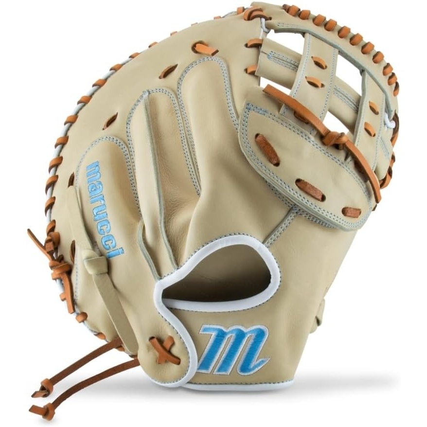 image:imageMARUCCI Acadia V3 Fastpitch Glove 1200 Braided Post Right Hand Throw3300 CAMEL