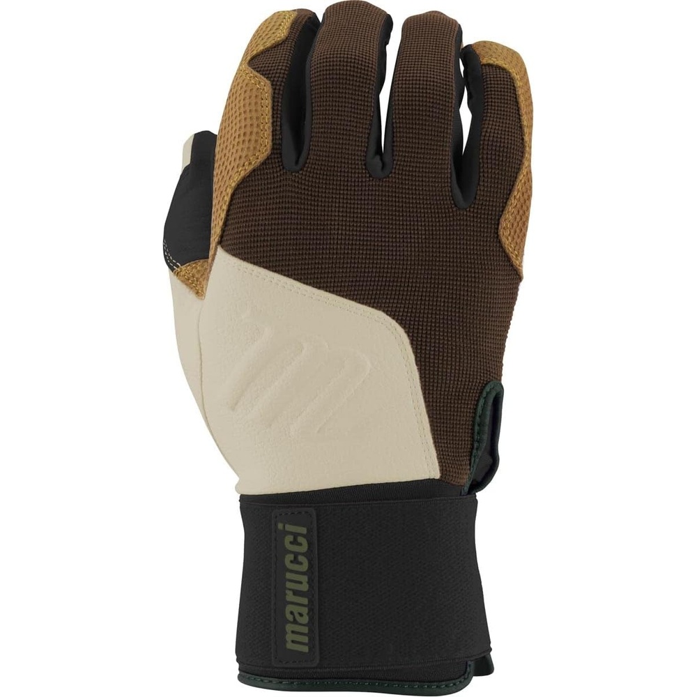 image:imageMarucci Blacksmith FullWrap Baseball Batting GlovesBROWNTAN