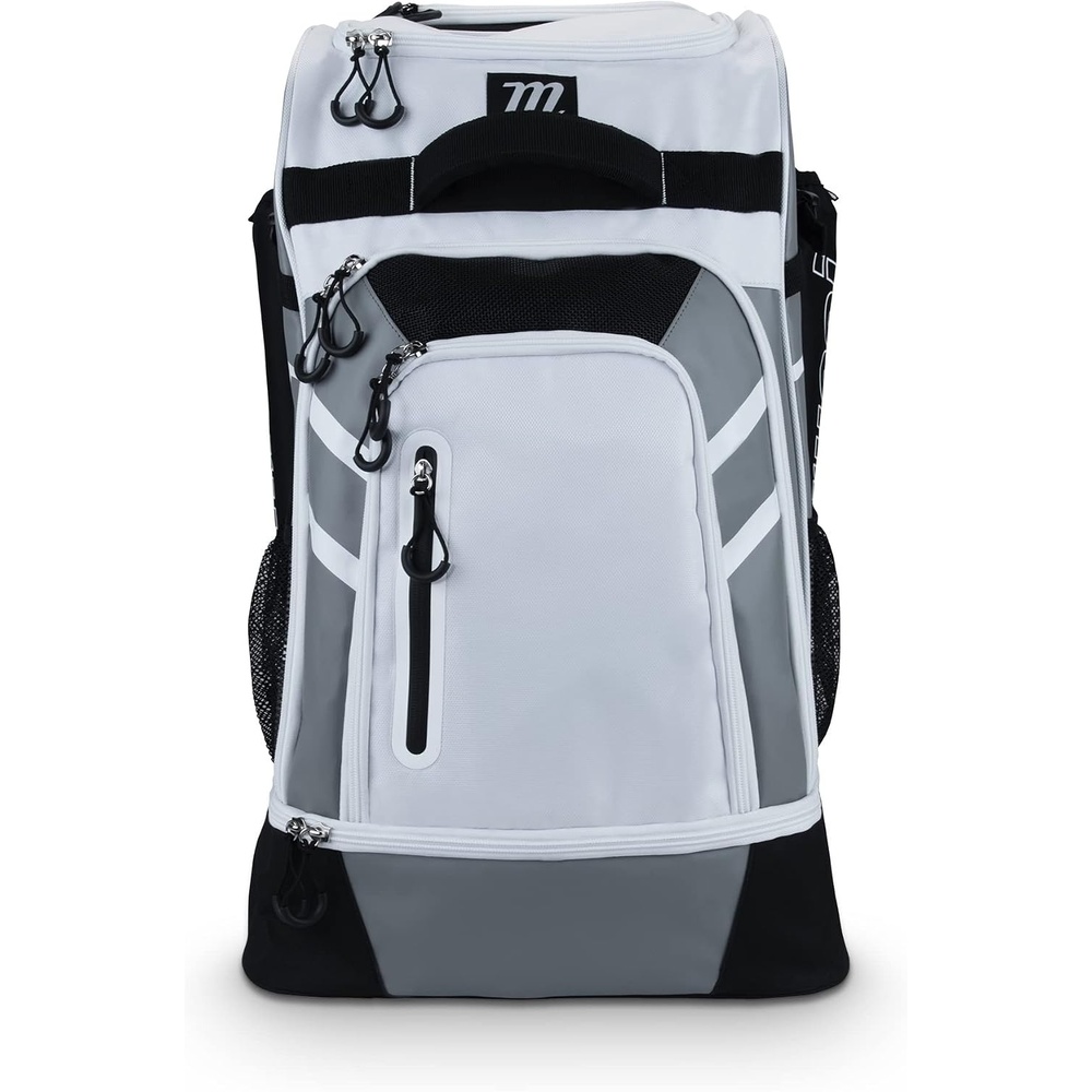 image:imageMarucci CONVOY WHEELED BASEBALL BAT PACK WHITEGRAY