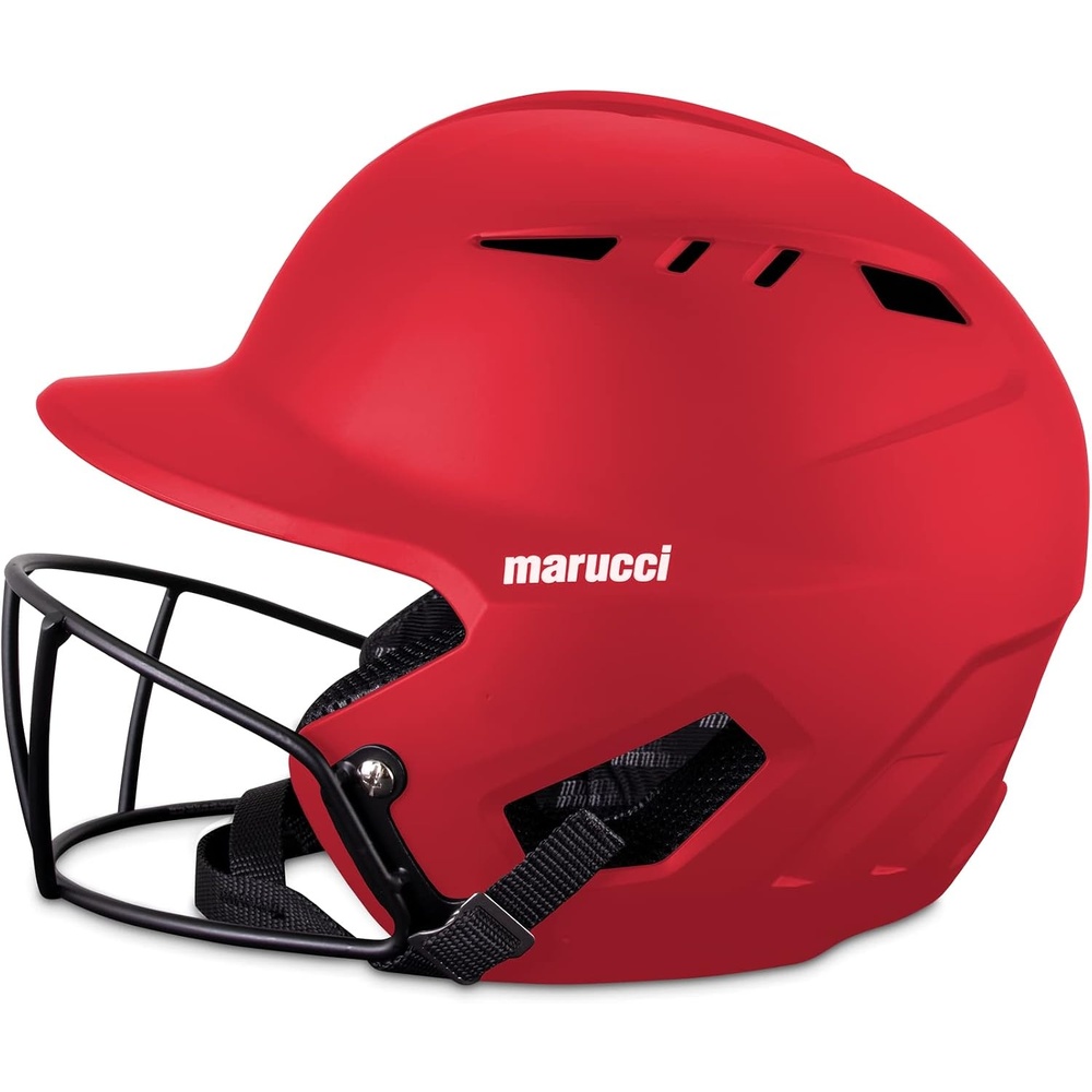 image:imageMarucci Fastpitch Duravent HelmetRED