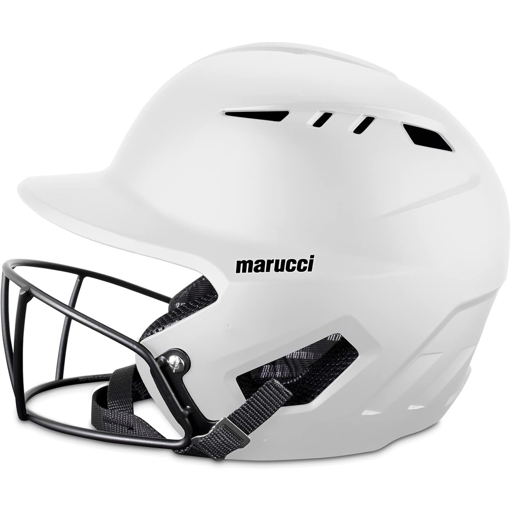 image:imageMarucci Fastpitch Duravent HelmetWhite