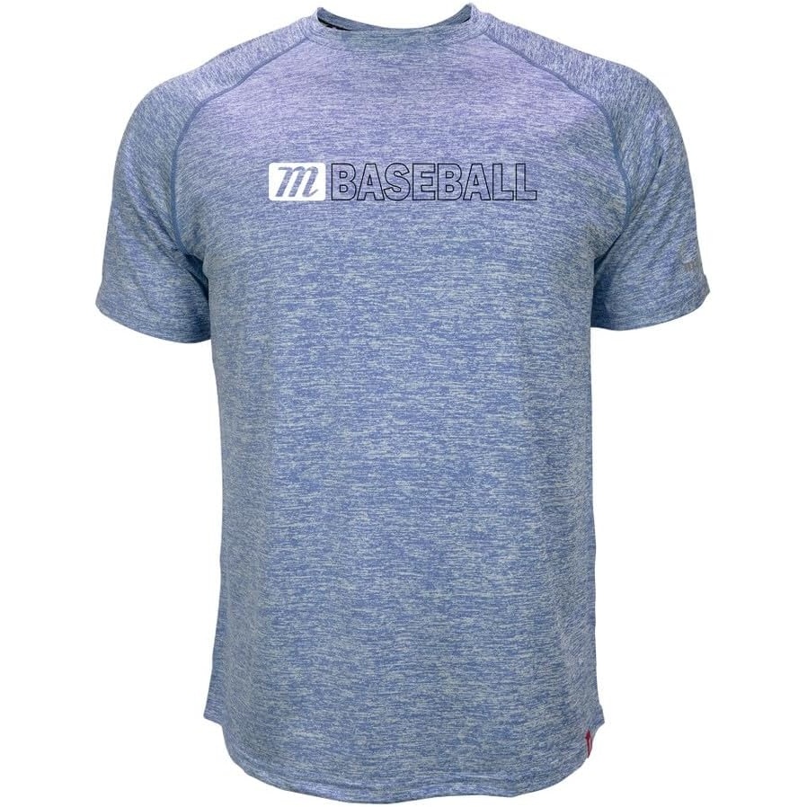image:imageMarucci MAMRLTMB2 Mens Baseball Heathered TEERoyal Blue