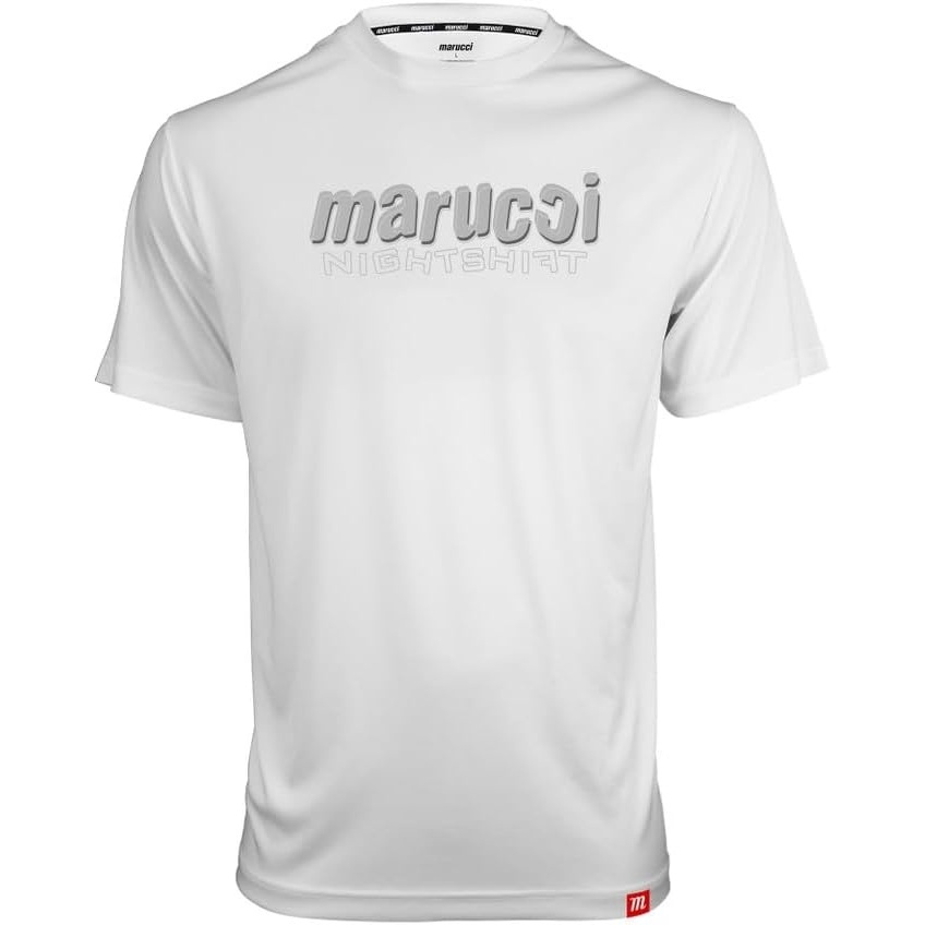 image:imageMarucci NIGHTSHIFT Youth Performance TEEWhite