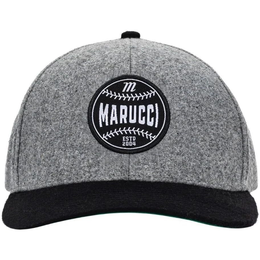 image:imageMarucci Wood Shed Trucker Snapback Hat MAHTTRWSGray Black
