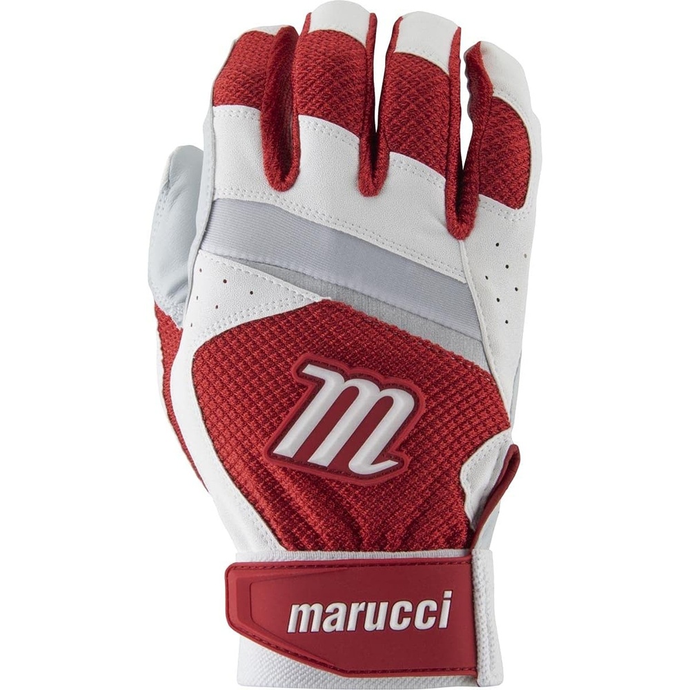 image:imageMarucci Youth Code Baseball Batting GlovesRed White