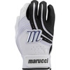 image:imageMarucci Medallion Fastpitch Batting GlovesWhite  Black