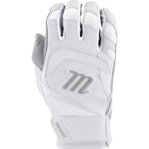 MARUCCI 2021 Adult Signature Batting Gloves(WHITE/WHITE)