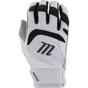 MARUCCI 2021 Youth Signature Batting Gloves(WHITE/BLACK)