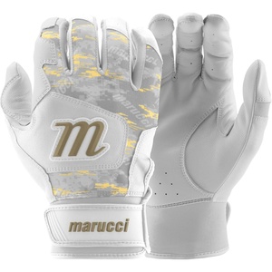 MARUCCI GXR Adult Batting Glove(WHITE)