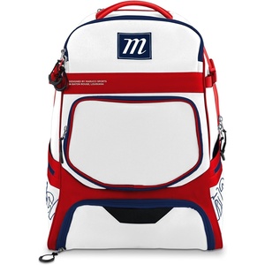 MARUCCI RANGR BAT PACK(WHITE/NAVY BLUE/RED)