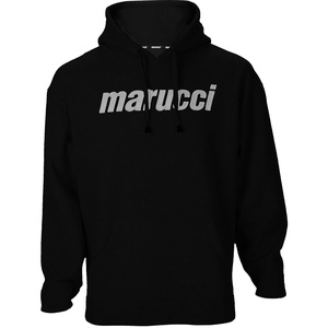Marucci Adult Fleece Hoodie Sweatshirt(Black)