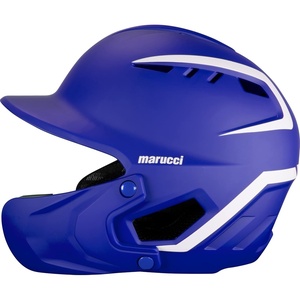 Marucci DuraVent Two-Tone Batting Helmet, NOCSAE Certified, Royal Blue, Senior