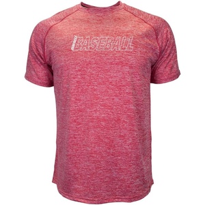 Marucci MAMRLTYMRB2 Youth Baseball Heathered 2 TEE(Red)
