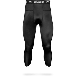 Marucci Sports – 3/4 Training Tight – Black (MATRTHT-BK-AM) Baseball Outerwear