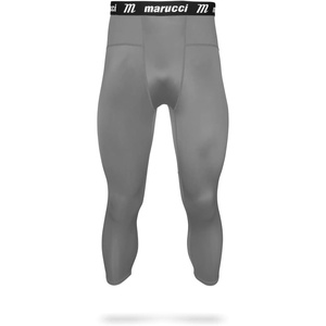 Marucci Sports – 3/4 Training Tight – Gray (MATRTHT-GY-AXXL) Baseball Outerwear