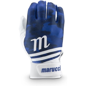 Marucci Sports MARUCCI Adult Full WRAP Signature Batting Glove(Blue)