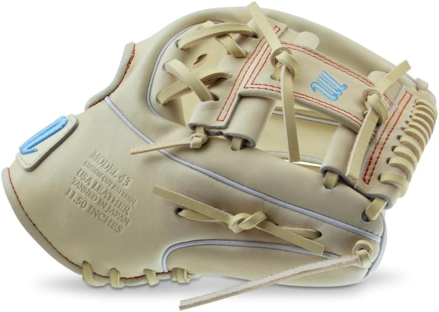 image:imageMARUCCI Cypress Series Baseball Glove Series1150 CAMELCOLUMBIA BLUE