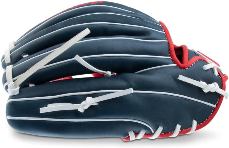 image:imageMARUCCI Cypress Series Baseball Glove Series1200 NAVY BLUERED