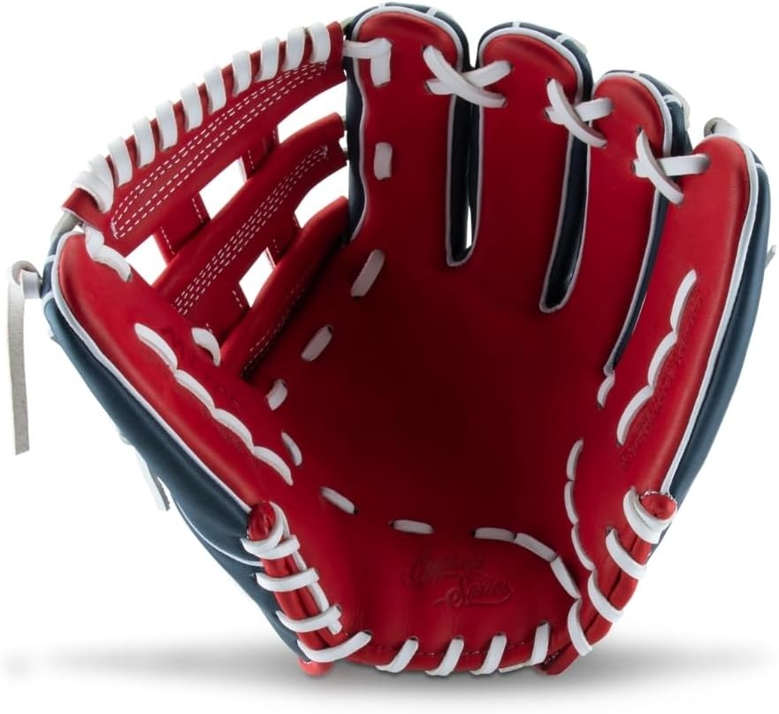 image:imageMARUCCI Cypress Series Baseball Glove Series1200 NAVY BLUERED