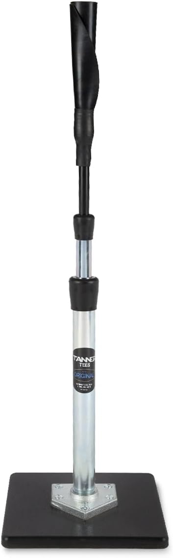 image:imageMarucci Aluminum Fungo MTRBFA3522 Tanner Batting Tee 2643 Adjustable with Composite Base and Tanner Tee Original Professional Style Batting Tee