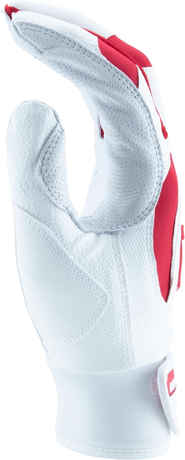 image:imageMarucci MARUCCI Signature Youth Batting Glove V4WHITERED