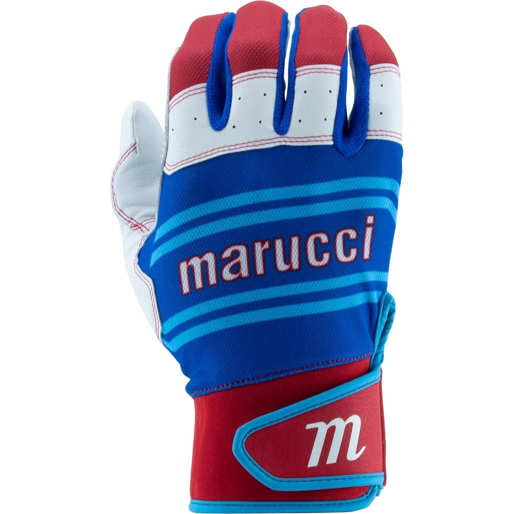 image:imageMARUCCI Swift LITE Batting GlovesNAVY BLUERED