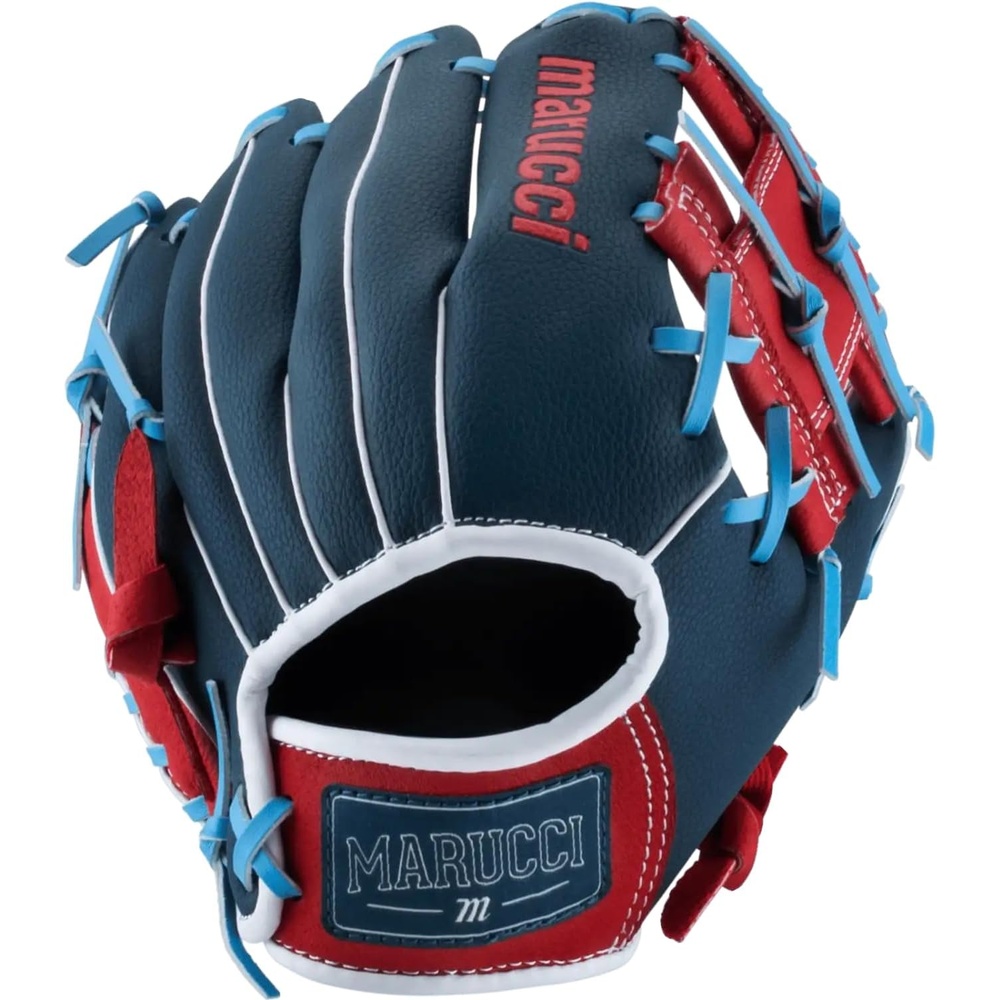 image:imageMarucci Swift Series Youth Baseball Glove 10105 Game Ready Feel Right amp Left Hand ThrowCAMELROYAL BLUE