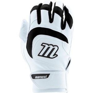 Marucci MARUCCI Signature Batting Glove V4(WHITE/BLACK)
