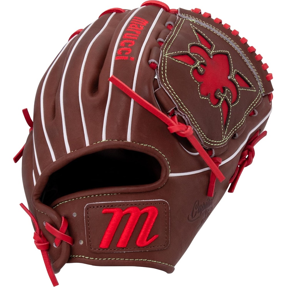 image:imageMARUCCI Capitol Series V4 44K8 Model Baseball Glove 1175 Fleur Web Right Hand Throw
