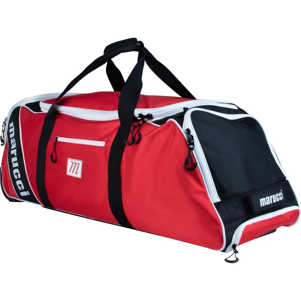 image:imageMARUCCI STOCKADE V2 WHEELED BAG RED