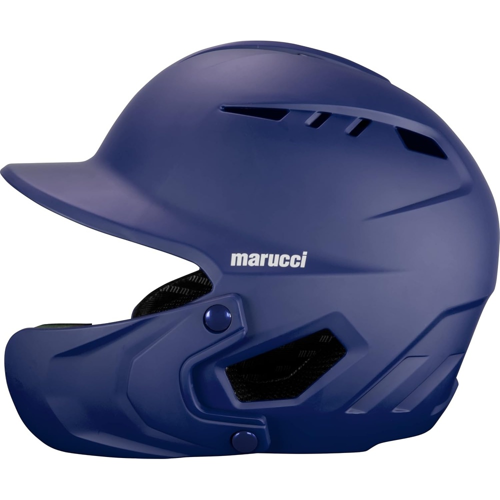 image:imageMarucci DuraVent Batting Helmet NOCSAE Certified Navy Blue Senior