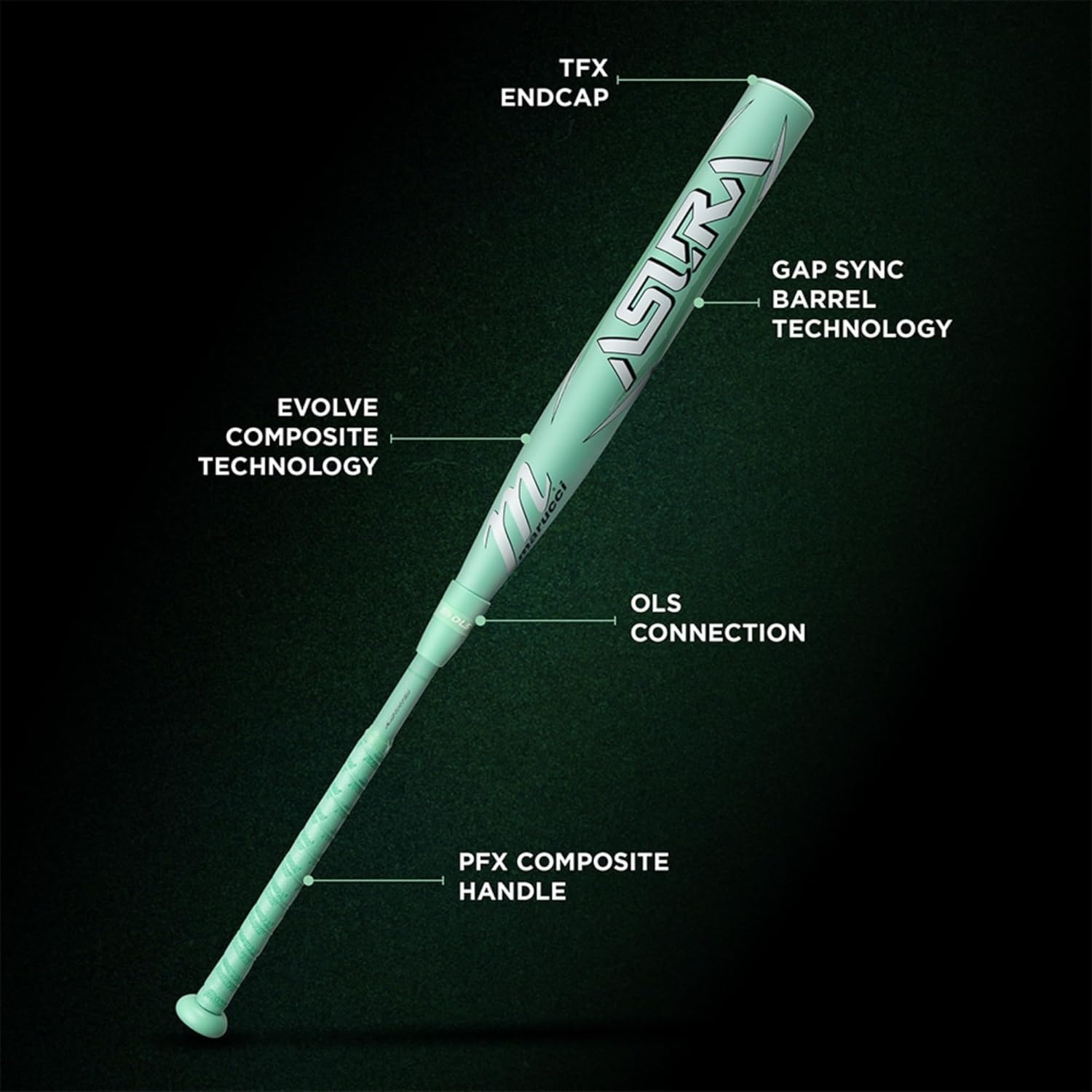 image:imageMarucci Asura Composite Fastpitch Bat 10