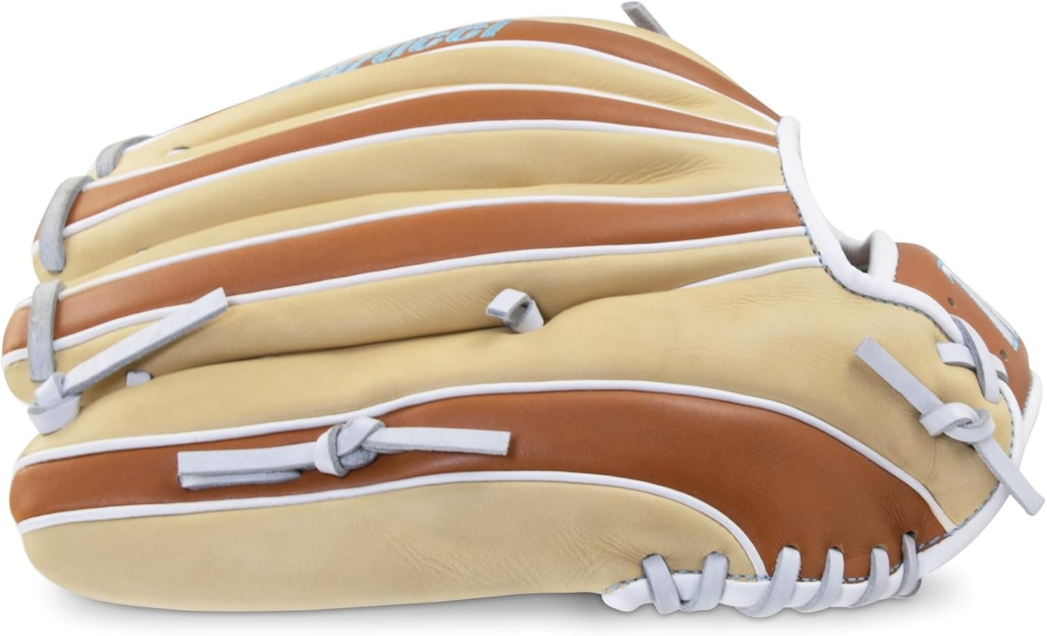 image:imageMARUCCI Acadia MType Fastpitch Glove Series125 CAMELCOLUMBIA BLUE