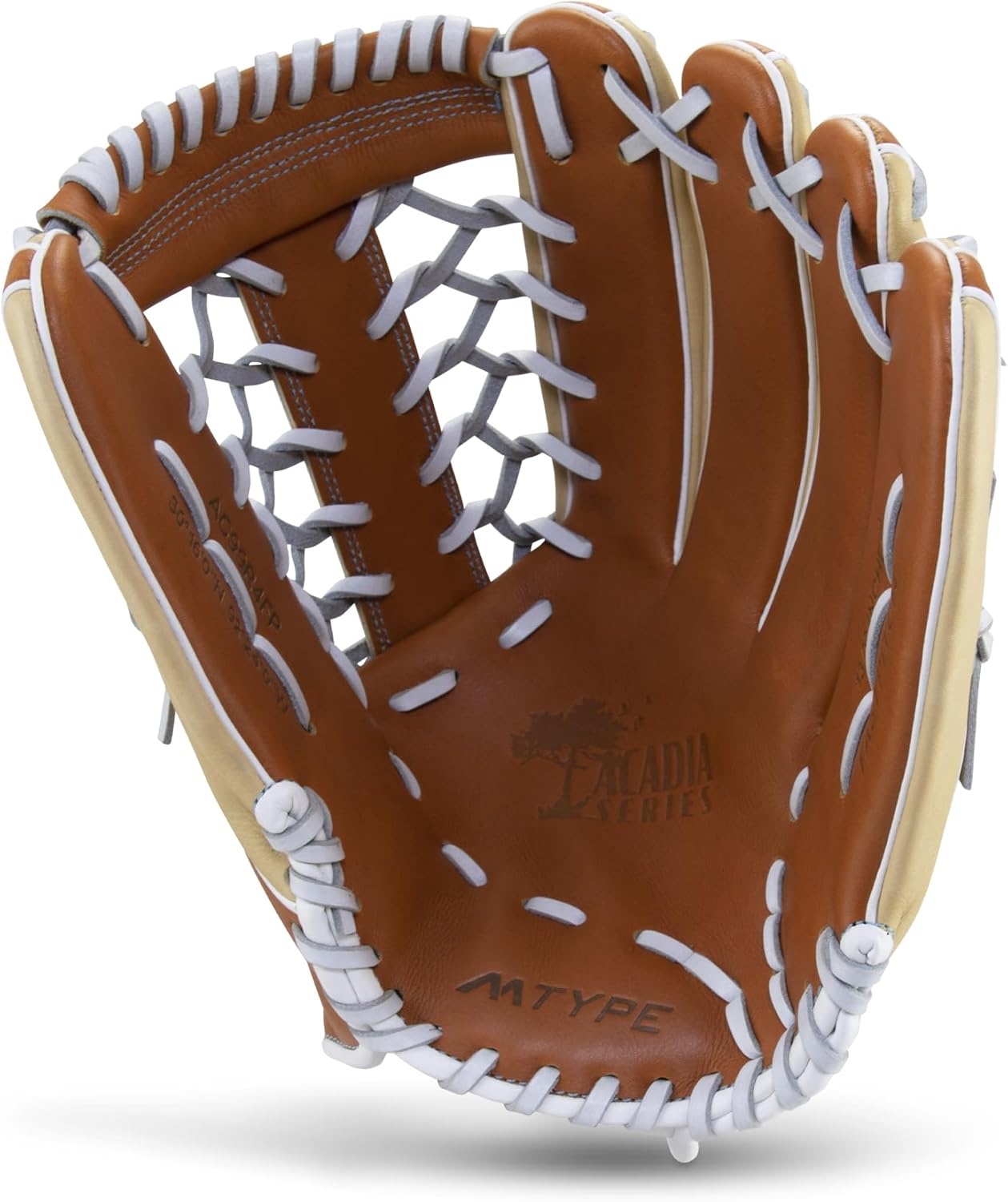 image:imageMARUCCI Acadia MType Fastpitch Glove Series13 CAMELCOLUMBIA BLUE