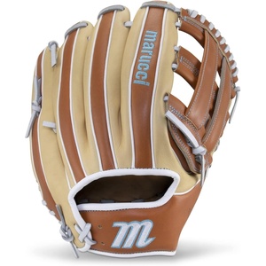 MARUCCI Acadia M-Type Fastpitch Glove Series(12.5″ – CAMEL/COLUMBIA BLUE)