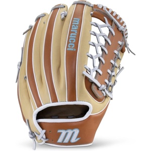 MARUCCI Acadia M-Type Fastpitch Glove Series(13″ – CAMEL/COLUMBIA BLUE)