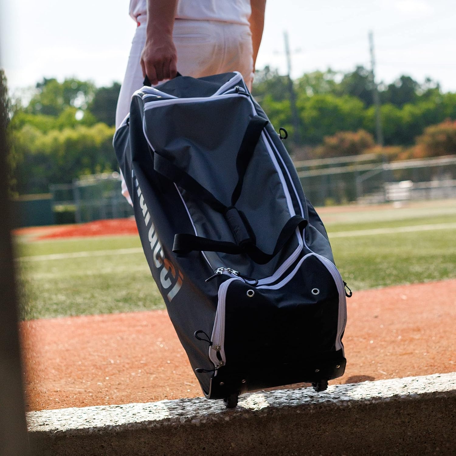 image:imageMARUCCI STOCKADE WHEELED BASEBALL BAGBLACK