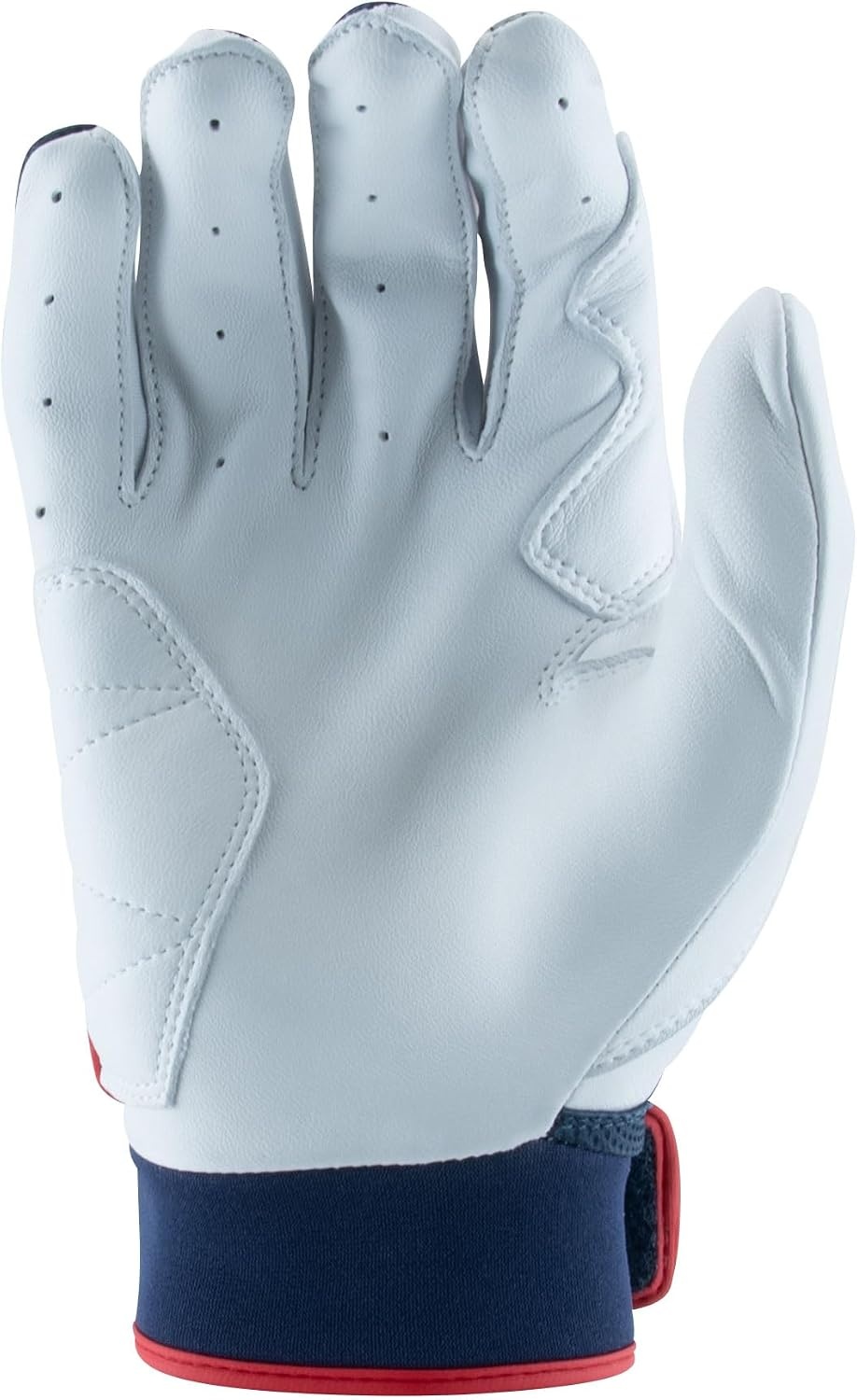 image:imageMARUCCI Luxe PRO Adult Batting Gloves Navy BlueWhite AM